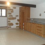 Handmade basic kitchen with granite worktop